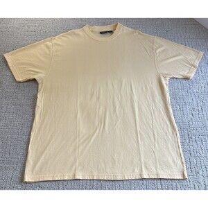 Brooks Sport Yellow Tee Shirt Size Large..cotton